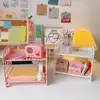 Ins Cute Room Storage Organizer Storage Rack Kawaii 2 Storage Rack Desktop Layer Storage Bathroom Jewelry Rack Shelf Cosmet W7S0 1