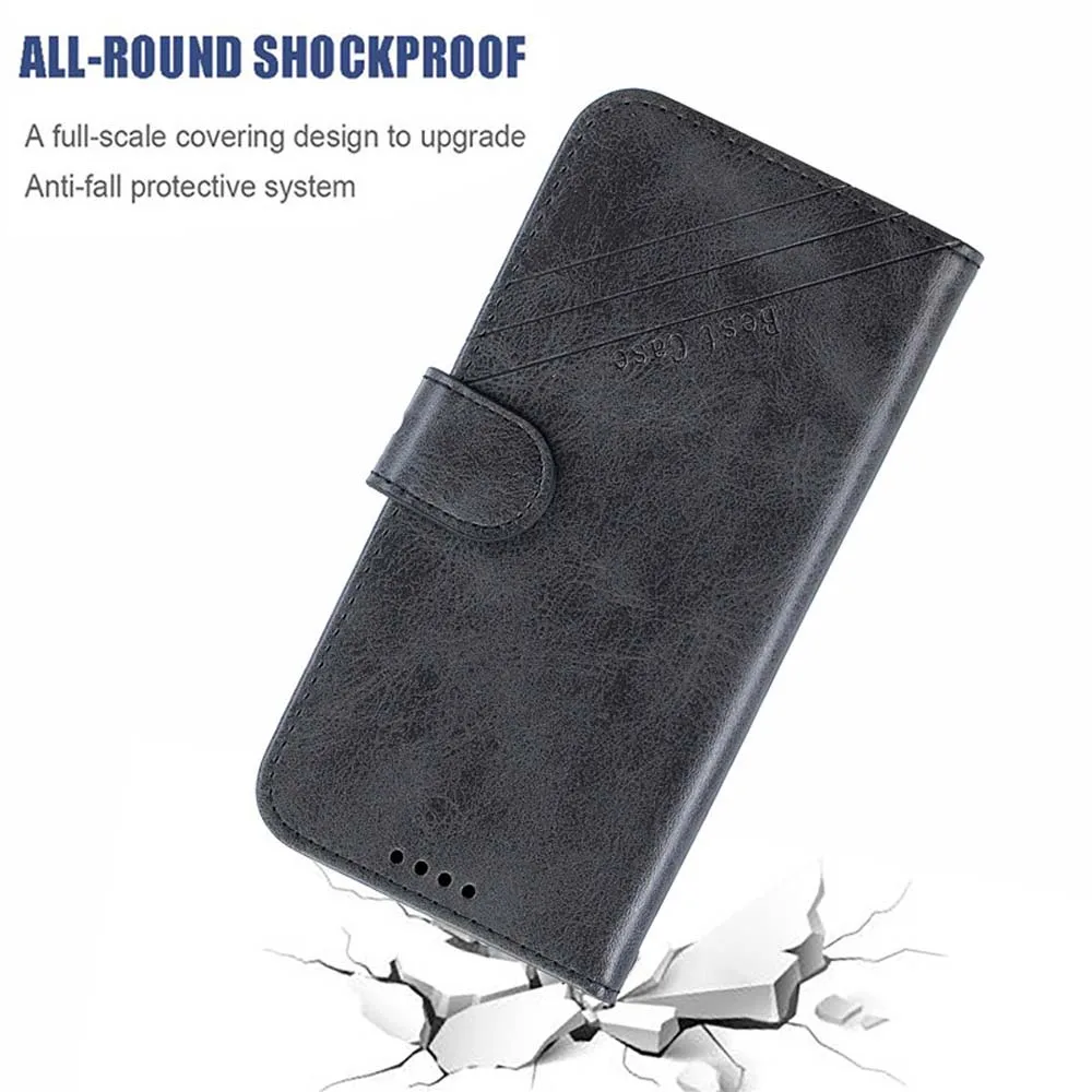 Фото Кожаный флип-чехол F04 для Samsung Galaxy F04, чехол для Fundas SAM F04 F 04, магнитные Чехлы, подставка, бумажник, чехол для телефона C06B №2