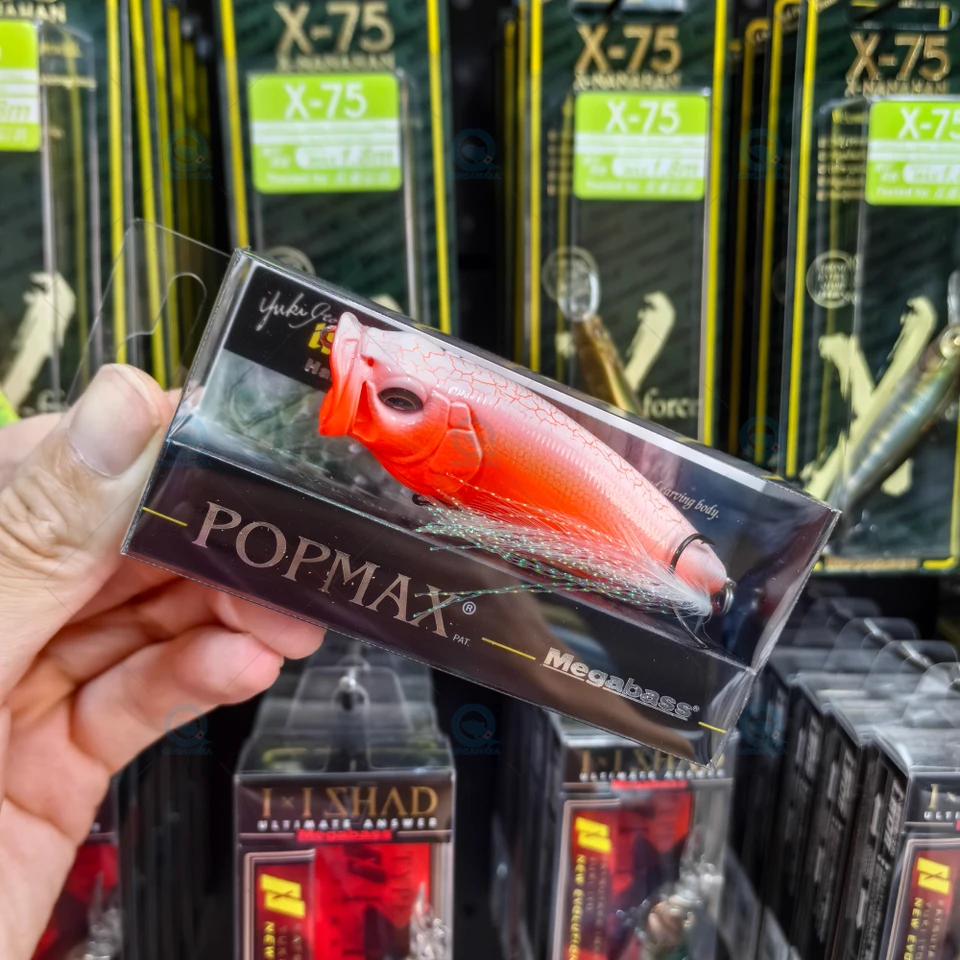 2025 edição limitada original japão megabass popmax flutuante 78mm