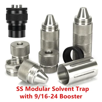 1 58 OD 10 L Stainless Steel Modular Solvent Cleaning Filter End Caps 1 2 28