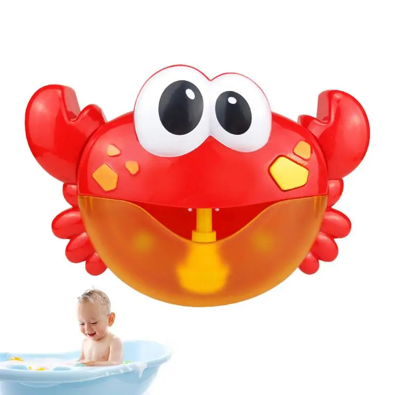 

Crab Bubble Machine Bath Toy Bath Toy With Music And Light Fun Bubble Toys And Bathtub Toys Cute Crab Toy