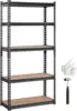 Storage Shelving Unit,Heavy Duty Garage Shelves Metal Organizer Utility Rack,  Kitchen Pantry Basement Bathroom Laundry 2