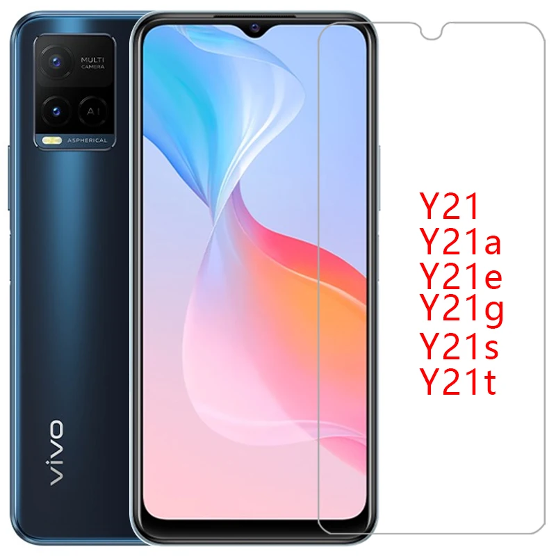 

Защитное закаленное стекло для vivo y21, y21a, y21e, y21g, y21s, y21t, Защитная пленка для экрана на vivoy21 a, e, g s, t, y, 21, 21y, защитная пленка viv