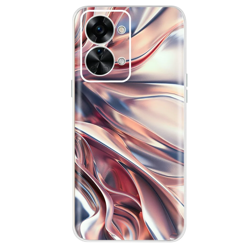 Stylish Painted Soft Silicone Clear TPU Phone Case Cover with Bumper Protection