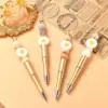 8Pcs Gold Beaded Ballpoint Pen Pens Gift for Writing Beadable Pens Beadable Pen DIY Gift for Student Office Supplies 2