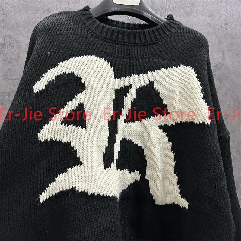 2023SS Loose Round Neck Pullover Autumn/Winter Long Sleeve Knitted