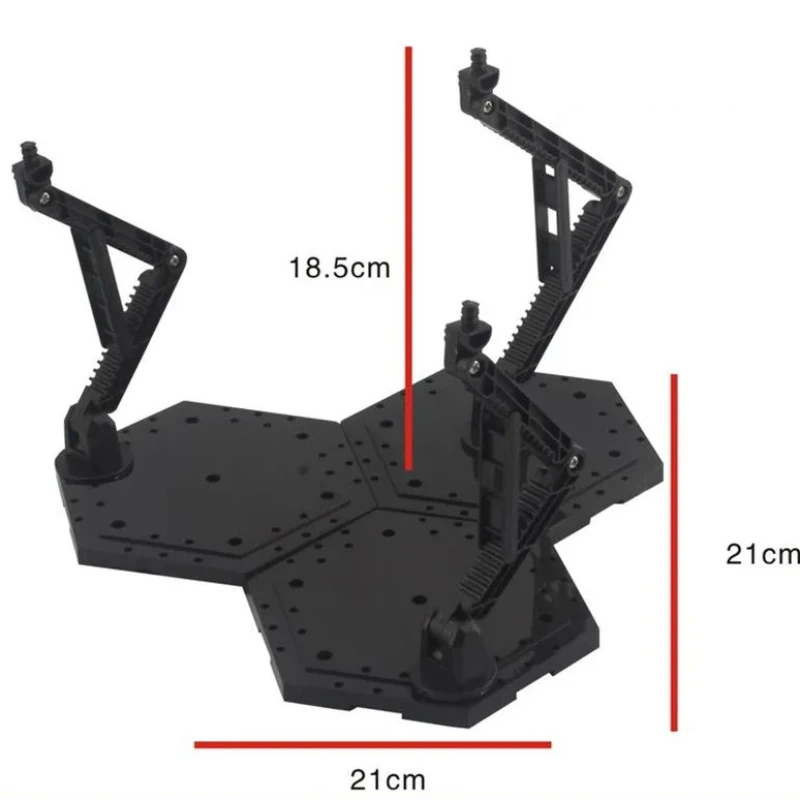 Plastic Action Base Stand 3 in 1 Display Support for MG HG RG Action Figure Model Dolls 5 Colors Model Display Base 1Pc action figure