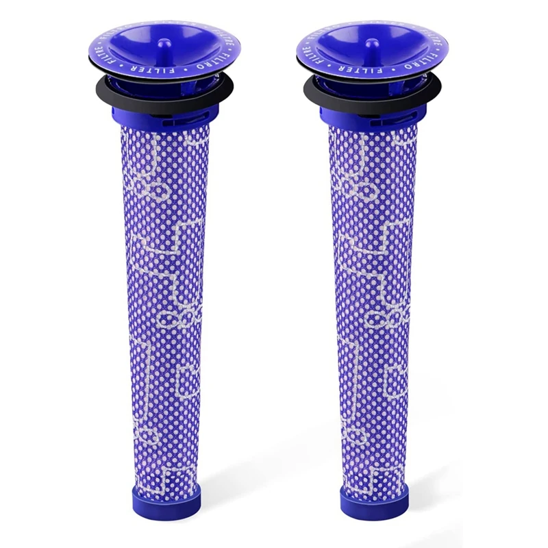 

Top Sale 2 Pack Replacement Pre Filters For Dyson Vacuum Filter For Dyson V6 V7 V8 DC59 DC58 Replaces Part 965661 01