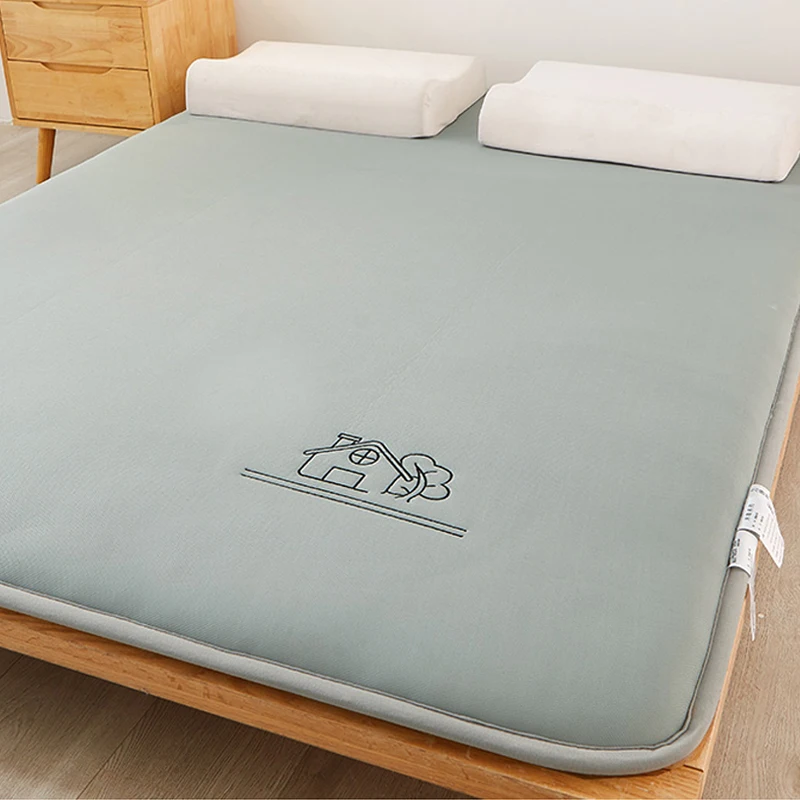 Memory foam mattress elastic cushion home foldable comfortable Single Double tatami sleeping pad spring autumn soft cushion mat tatami mattress,cotton mattress pad
