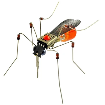 STEAM DIY Robotic Insects Science Invention Electronic Animal for School Competition Non-soldered DIY Kit Stem Toys Robot Animal 1