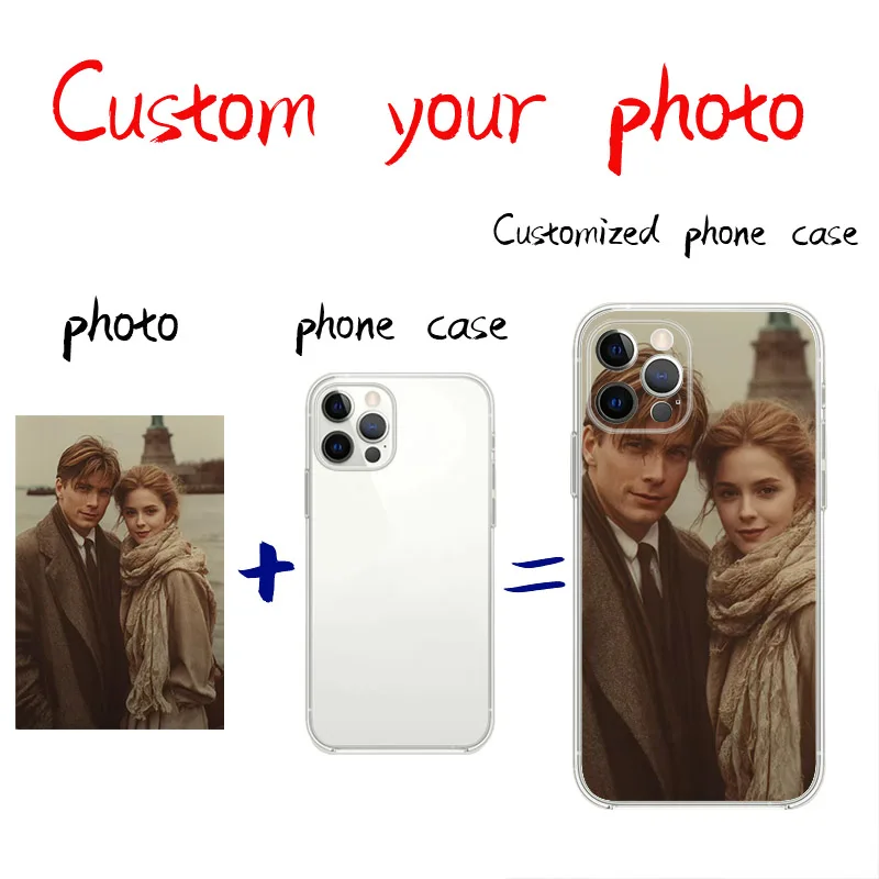 Customized Lovers Photo Personalized Soft Phone Case