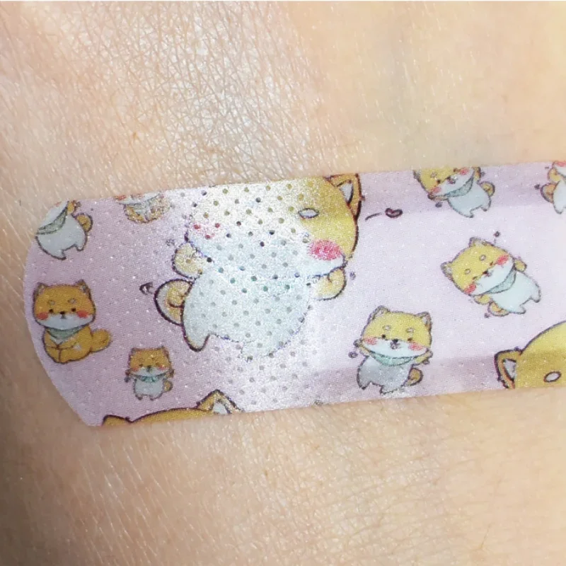 120pcs/set Cartoon Transparent/non-transparent Band Aid Cute Plaster First Aid Strips Wound Dressing Patch Adhesive Bandages 3