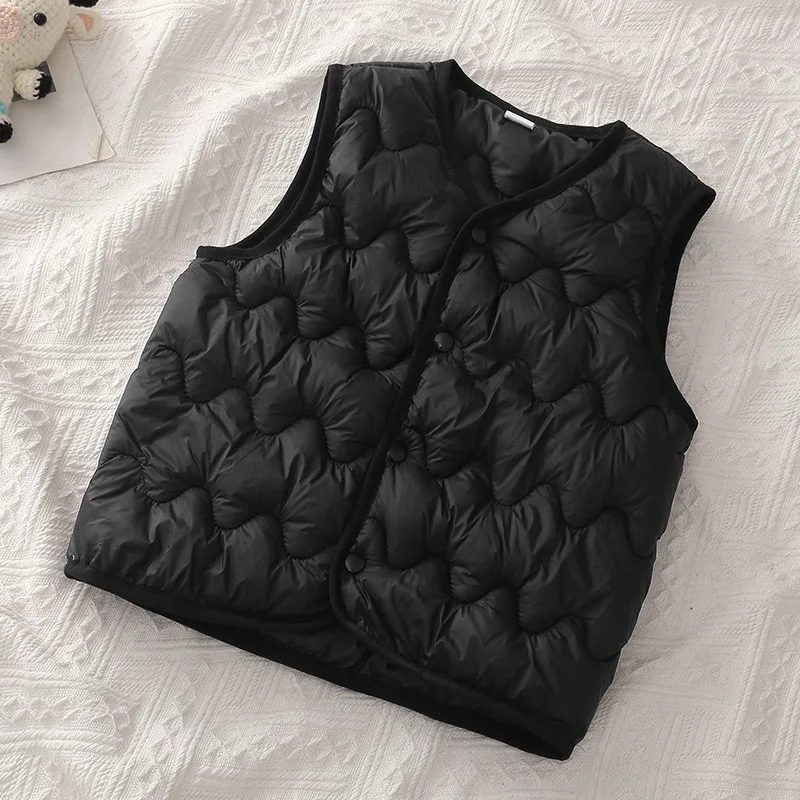 Children Vest 2-7Yrs Kids Warm Tops