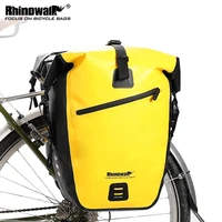RHINOWALK wasserdichte Fahrrad Tasche 27L für Reisen, Radfahren, Ausflug, Badesee, Tasche für Gepäckträger