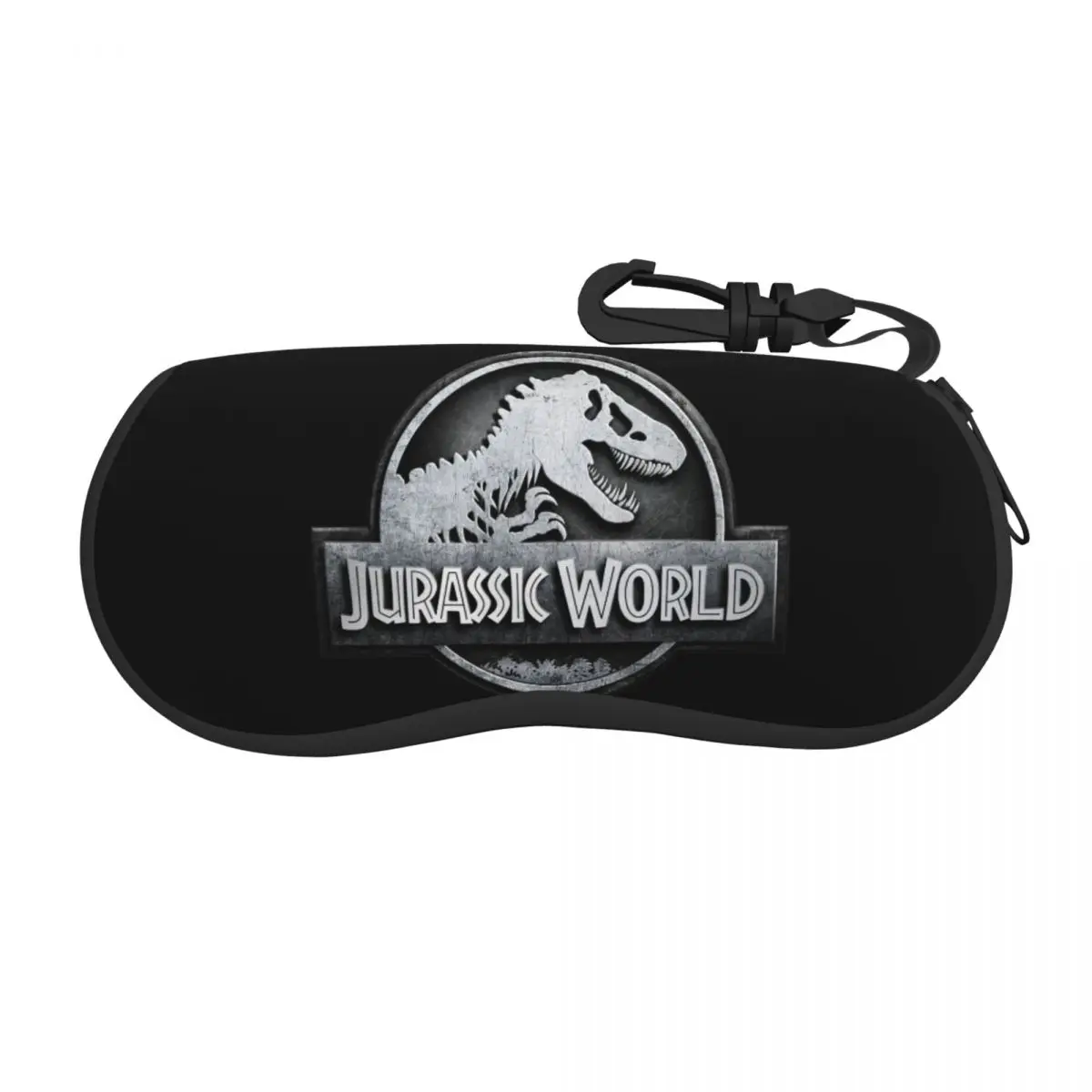 

Jurassic Park Shell Eyeglasses Protector Cases Cute Sunglass Case Dinosaur Print Glasses Bag