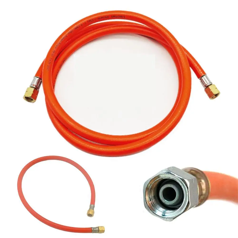 שרוך מתקן גז בקוטר 80 סמטר EN12864 H.4-G1/4 אינץ 'LH צינור חיבור גז נמוך ללחץ גז PVC גומי לצינור גז בקוטר 8 מילימטר