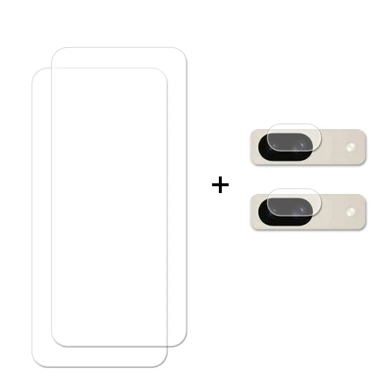 Premium Tempered Glass Screen & Camera Lens Protector Film