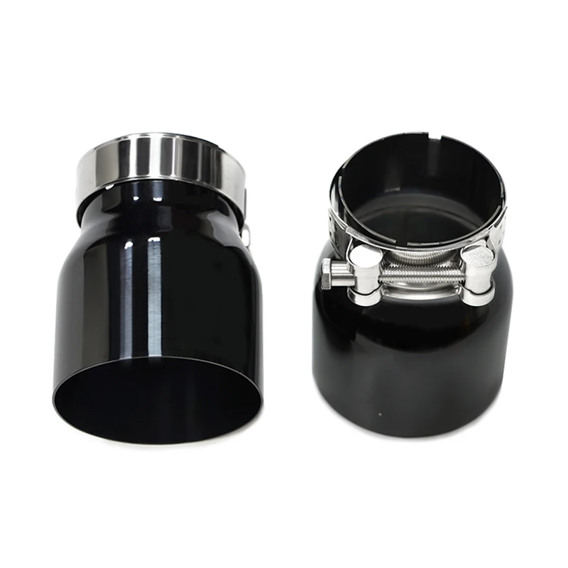 2pcs Exhaust Tip For BMW F22 F23 M235i M240i F20 F21 M135i M140i F30 F31 M335i M340i F32 F33 F36 M435i M440i ID60mm Muffler
