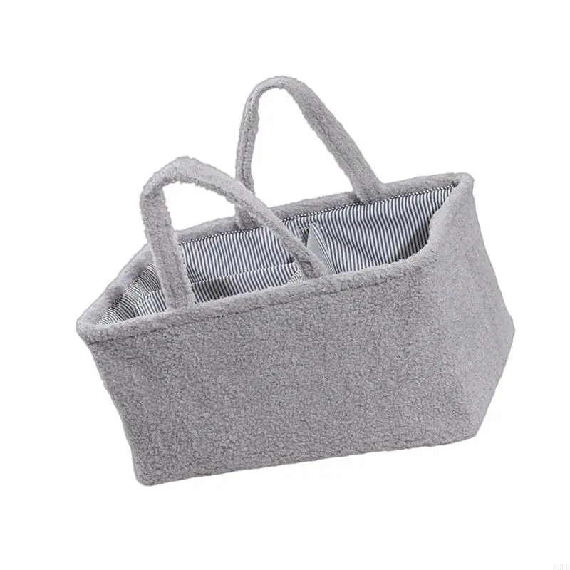 Baby-Aufbewahrungskorb mit wasserdichtem Innenraum, Multi-Taschen-Organizer aus Polyester für Kinderzimmer Essential A2UB – Detail 7