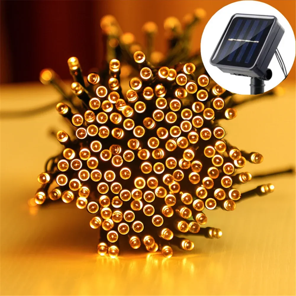Waterproof Solar String Lights for Outdoor Garden Party Decoration