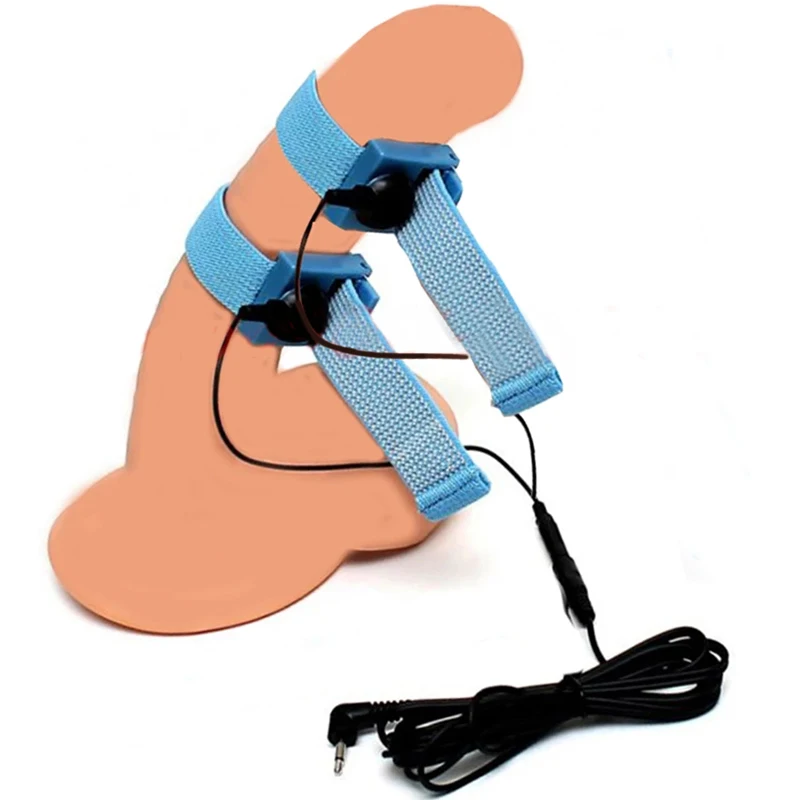 Electro Sex Toys Electric Sex Toys Electro Sex Electrosex Penis Cock Ring BDSM Electric Cockring Electrostimulation Masturbator Men E stim Masturbation E-stim