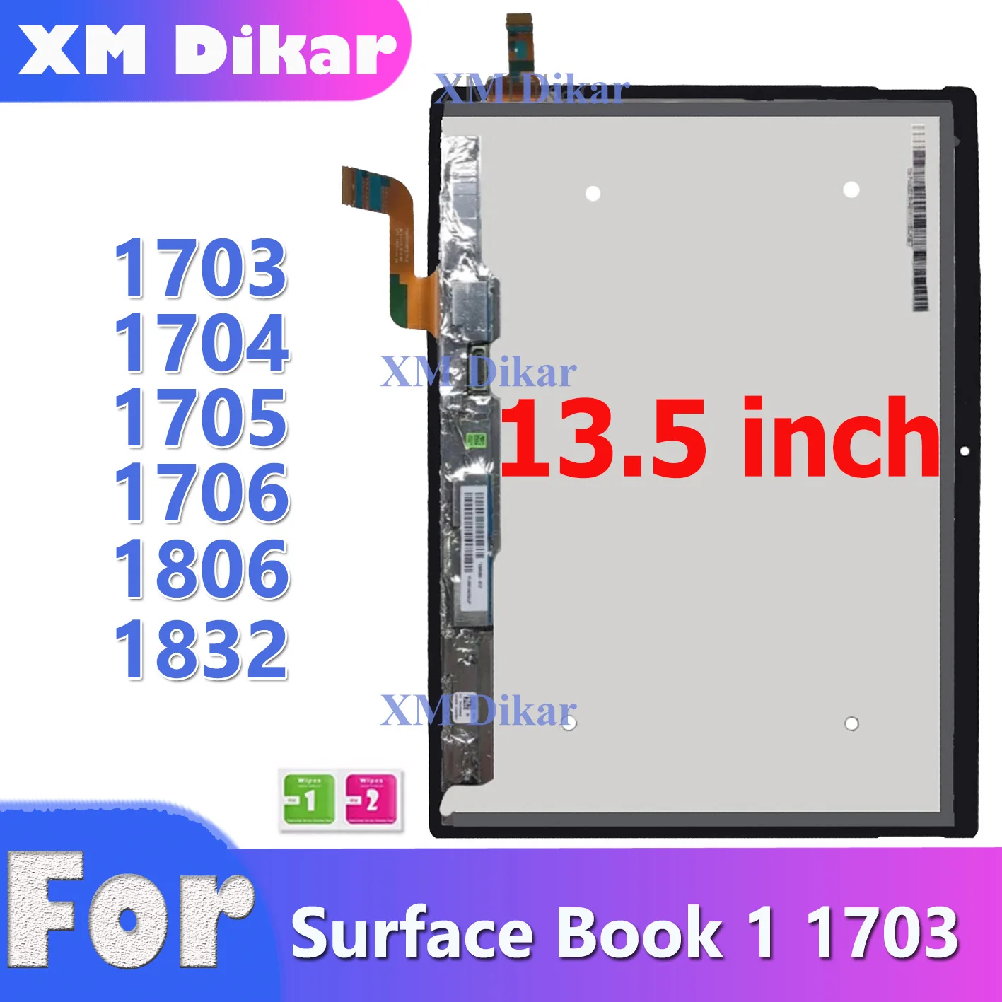 Écran LCD De Remplacement 13,5 Pouces Pour BOOK1 - 3000x2000, Tactile, Professionnel