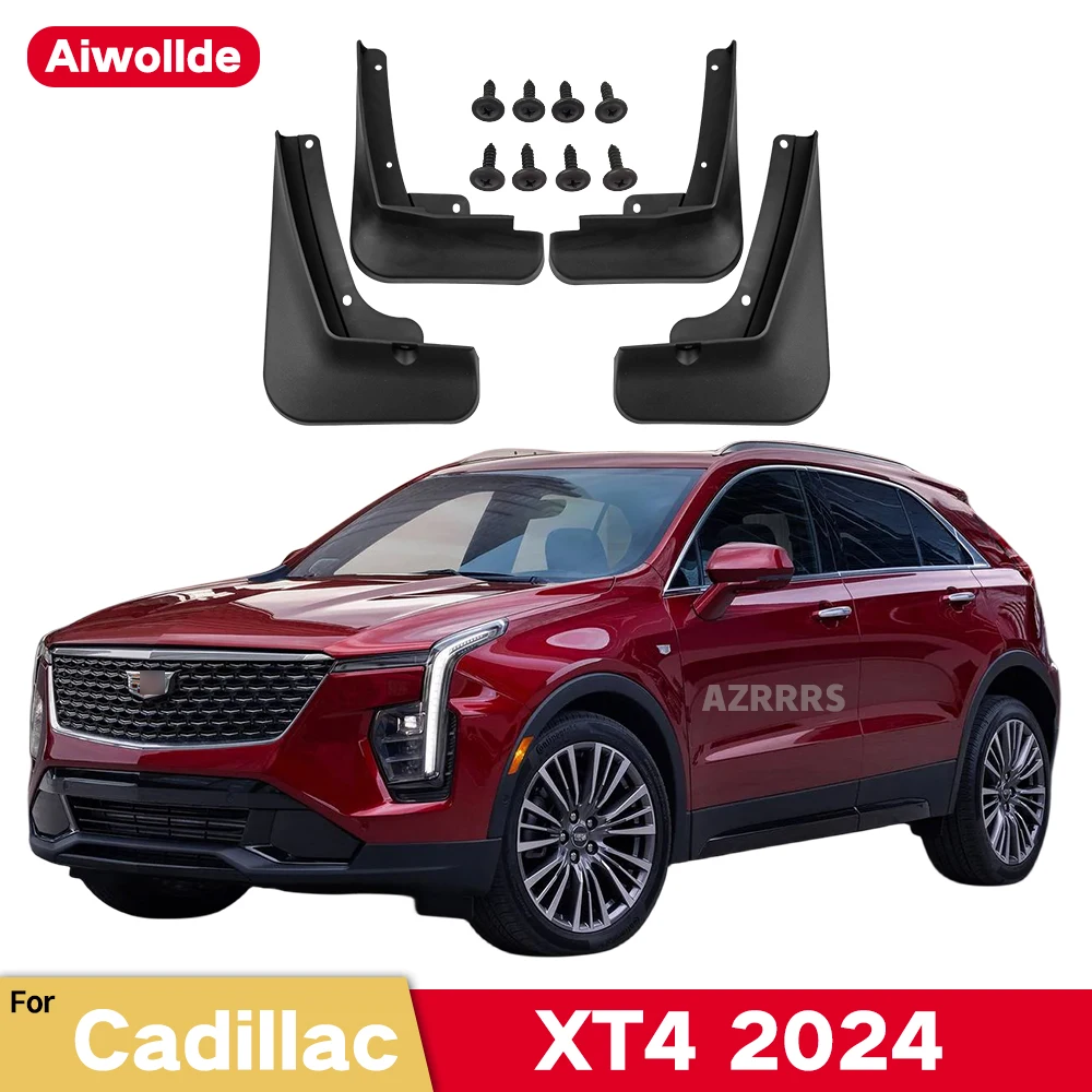 MudFlapsForCadillacXT42024XT4MudguardsMudFlapsSplashGuards