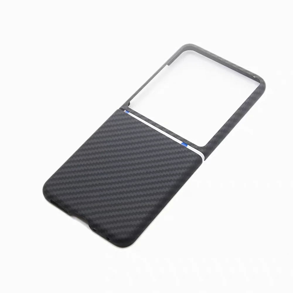 Premium Real Aramid Carbon Fiber Slim Case - Thin, Lightweight, Matte Armor Back Cover