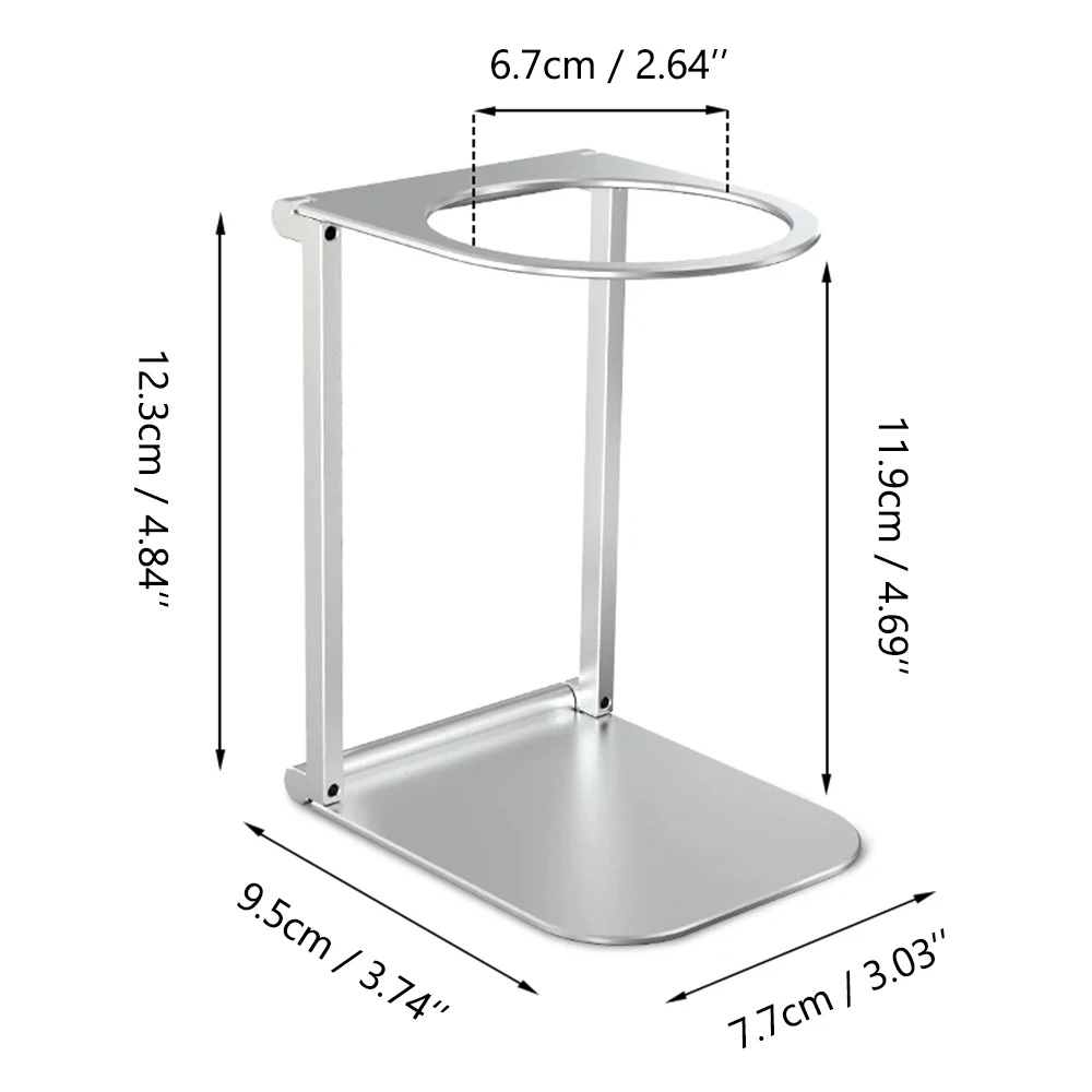 Foldable Coffee Drip Holder Pour Over Dripper Stand Aluminum Espresso Coffee Machine Support Stand Dripper Station Rack coffee drip holder