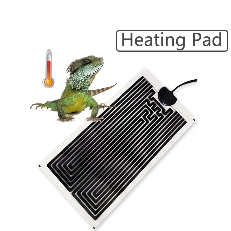 220240vThinPetHeaterReptilePetHeatingPadThermostatThermostatSiliconeHeatingPlate5W