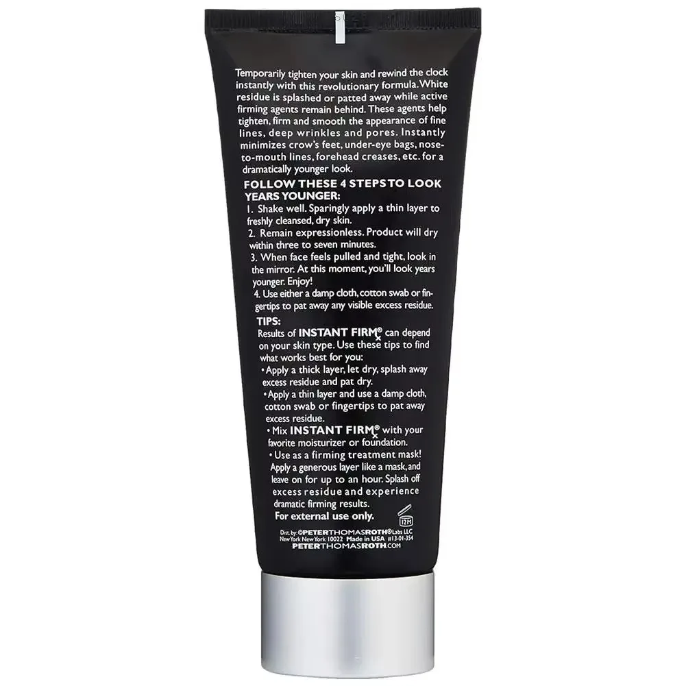Peter Thomas Roth Instant FIRMx Temporary Face Tightener Facial Primer Men's Makeup 100ml