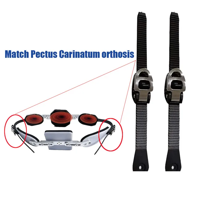 Premium Pectus Carinatum Brace For Adults - Adjustable Pigeon Chest Orthosis/Corset (Large, 90-115 Cm)