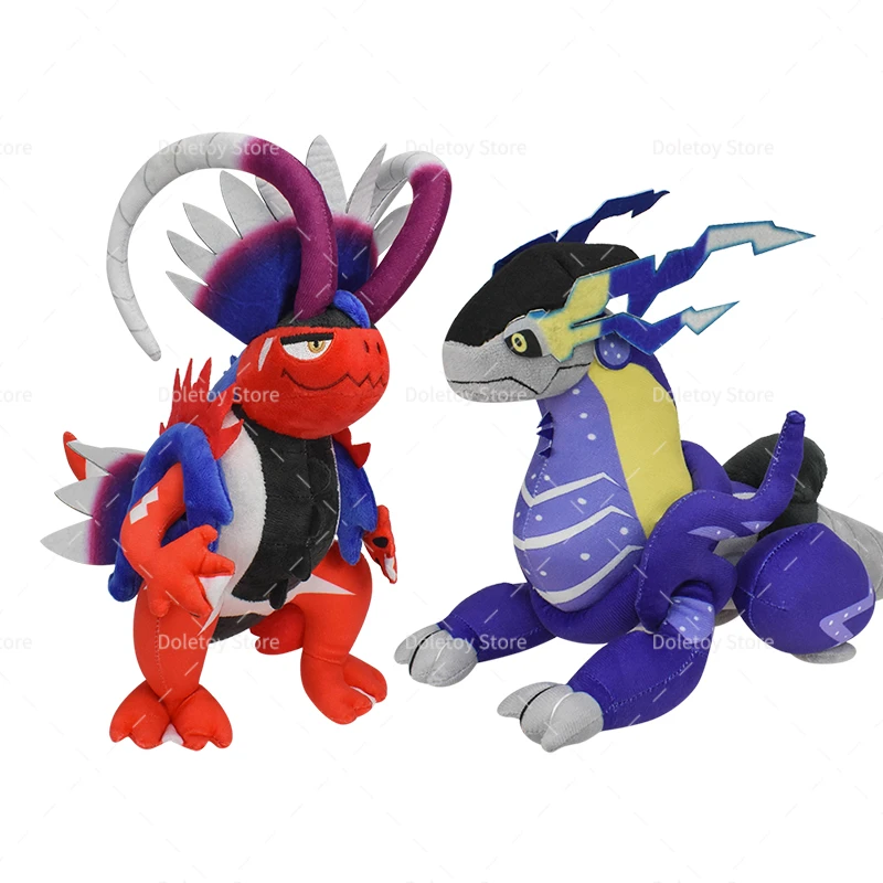 New Pokemon Plush Scarlet And Violet Koraidon Miraidon Stuffed Toy