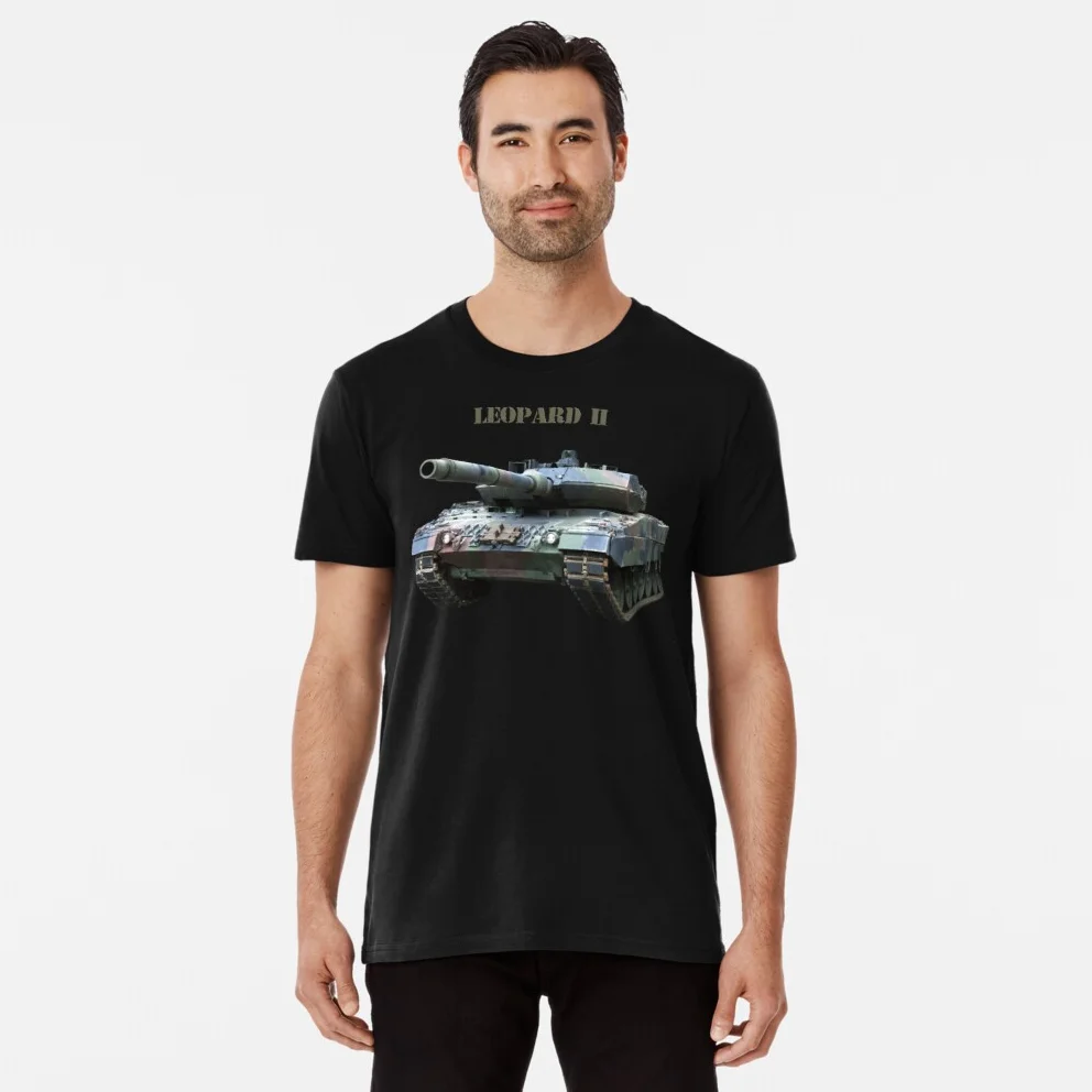 Tank Wehr Panzer Leopard 2 Main Battle Tank T Shirt New 100% Cotone Manica Corta O-Collo T-Shirt Casual Taglia S-3Xl