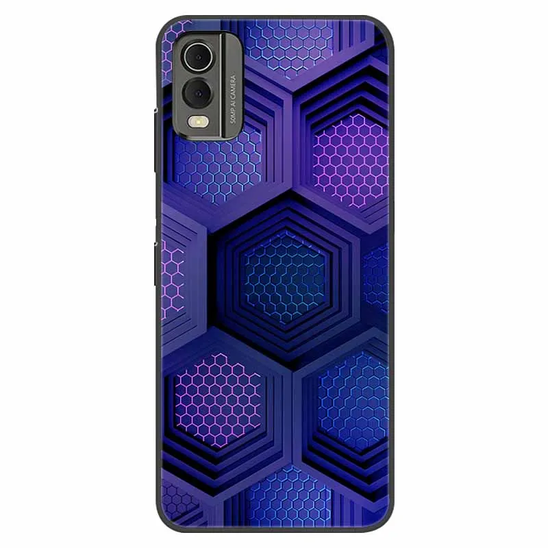 Shockproof Soft Silicone TPU Back Cover with Cute Cartoon Design