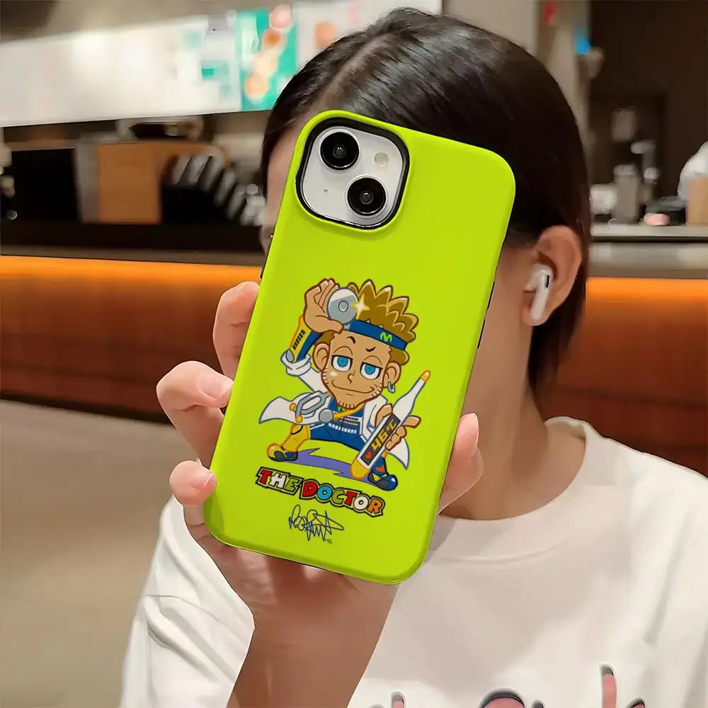 Custodia telefono Valentino Rossi 46 iPhone 16 15 13 14 12 11 14 Pro Max 15 Pro Max ecc - Foto 18 di 22