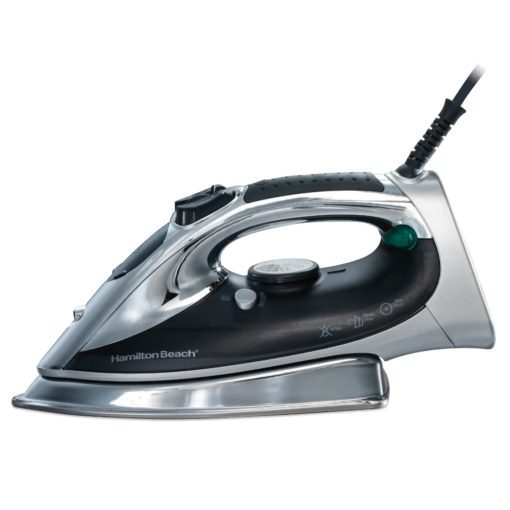 Professional Iron, Stainless Steel Soleplate, Auto Shutoff, Anti-Drip, 14980 Steam Iron for Clothes 2