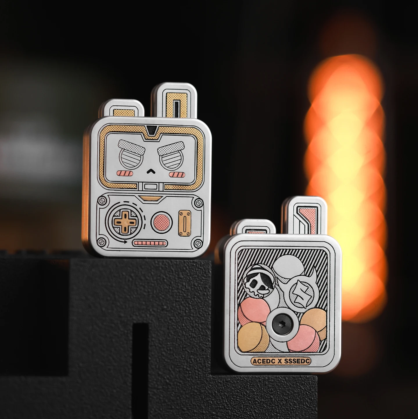 ACEdc Rabbot かわいいプッシュスライダーそわそわスピナーキューブ