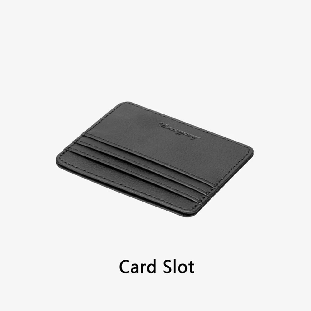 Fashionable Lychee-Pattern Card Holder, Lightweight and Portable Card Case, Multi-Card Slots for Organized Storage, Anti-Degaussing, Ultra-Thin Design That Doesn'T Bulge, New Year's Gift