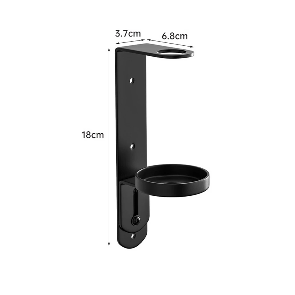Soap Dispenser 1pcs Stainless Steel Wall Mounted Bottle Holder Shower Gel Shampoo Storage