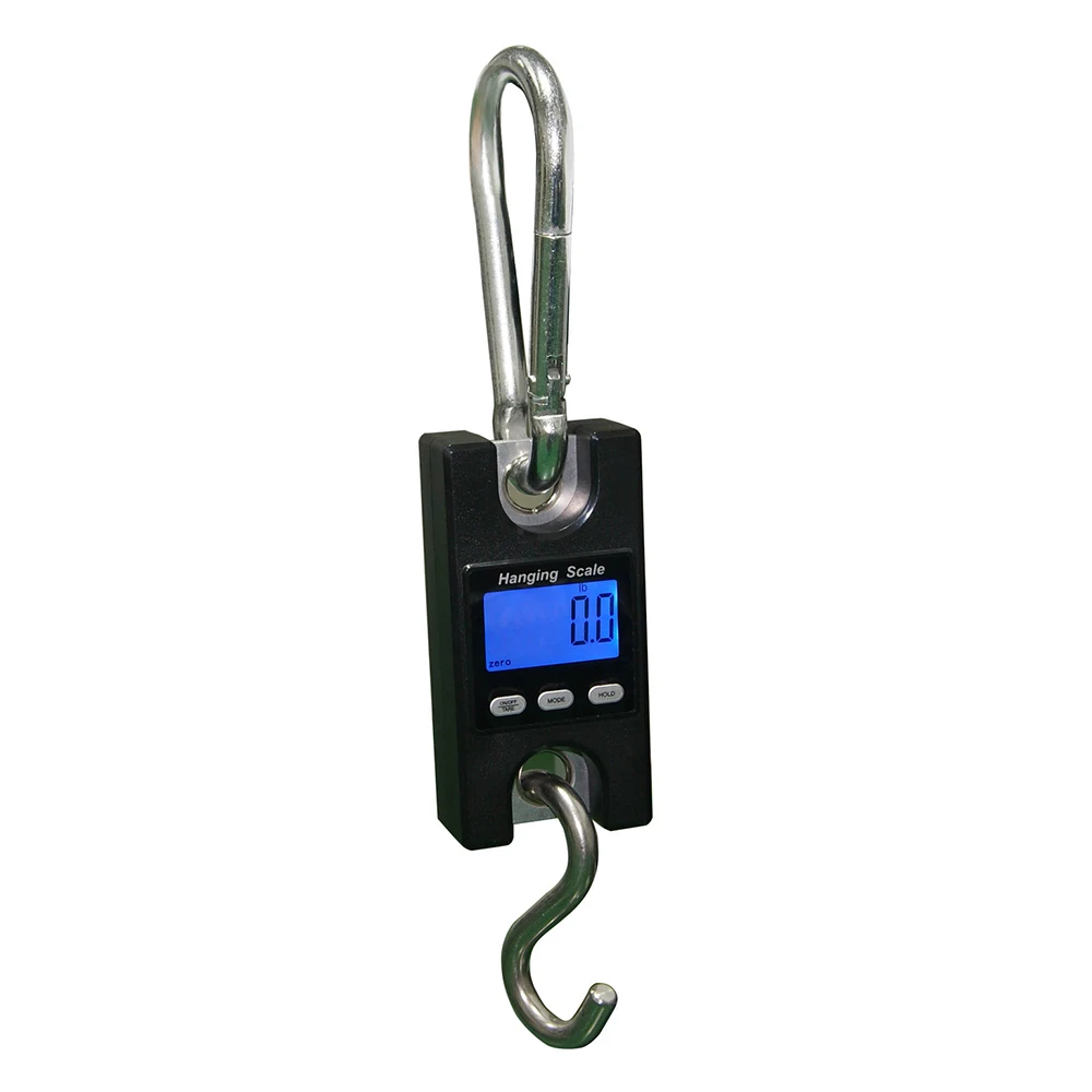 

Mini Portable Digital Display 300KG Crane Scale Electronic Industrial Heavy Duty Weight Hook Hanging Scale LCD Weighing Scale
