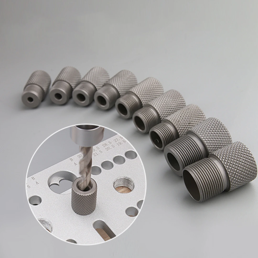 Wnew Drill Guide Bushings, Woodworking, Dowelling Jig, M14, M18, 4mm