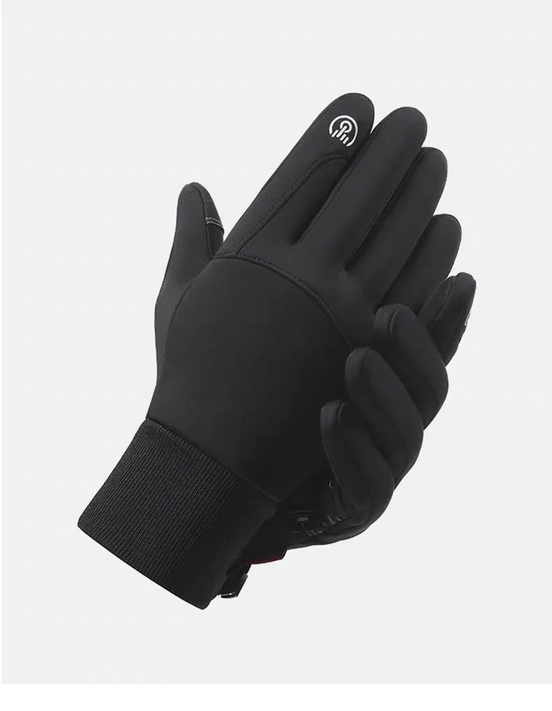 Sports Gloves Autumn Winter Men Women Gloves Touch Screen Waterproof Windproof Gloves Outdoor Sports Warm Thermal Fleece Running Ski