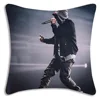 Hip Hop Rapper Eminem Pillow Covers Cartoon Sofa Decorative Home Double-sided Printing Short Plush Cute Cushion Cover 5