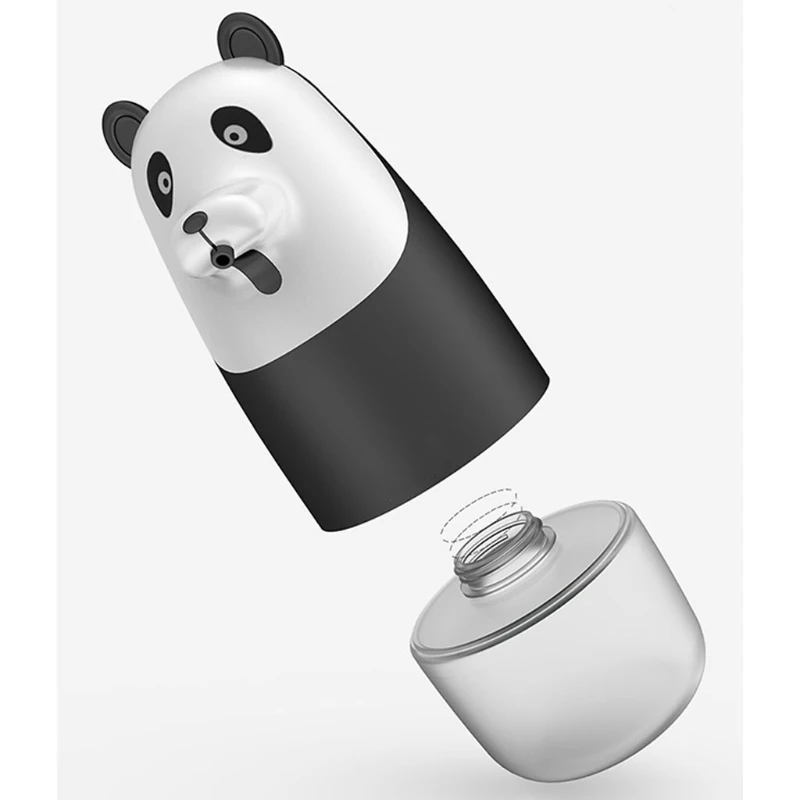Automatic Touchless Infrared Soap Wash Sensor Panda Cartoon Liquid Foam Soap Dispenser for Office Home Hotel USB Charge soap dispenser soap dispenser bottle foaming soap dispenser