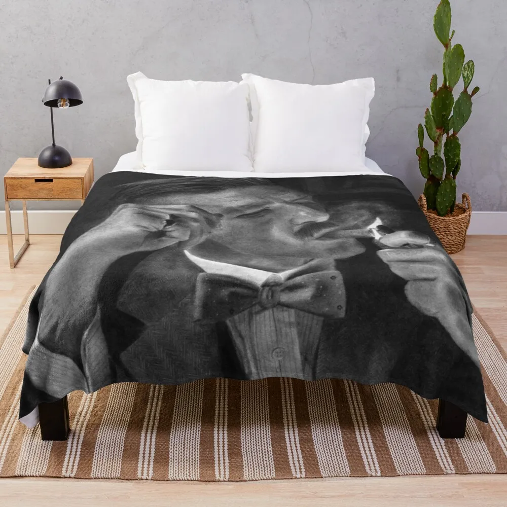 

Arthur Shelby Throw Blanket Blanket For Decorative Sofa bed plaid