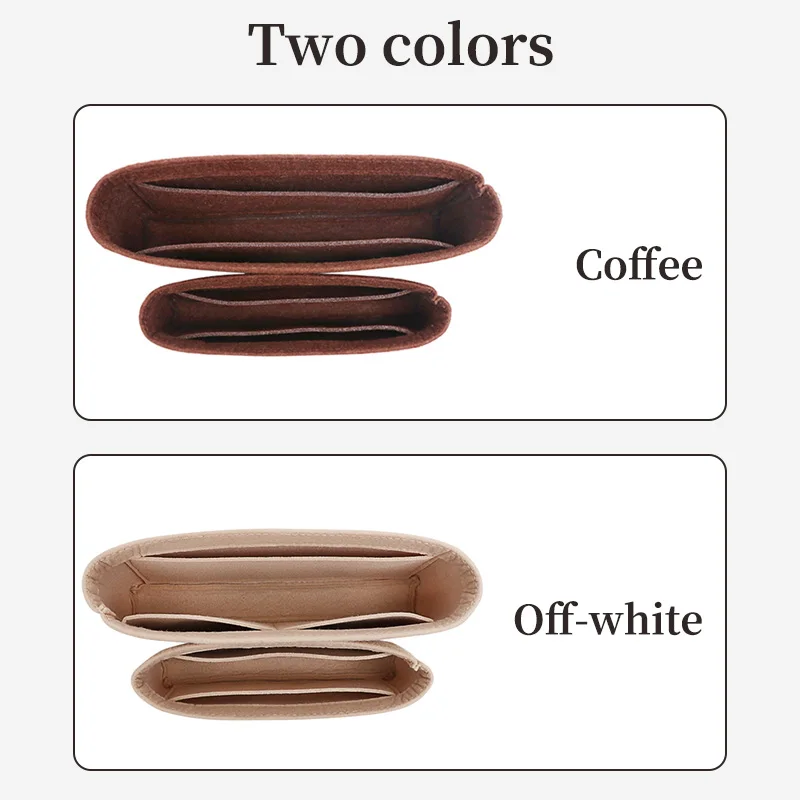 For Multi Pochette Accessoires Bag Organizer Insert Crossbody Bags Luxury Small Make Up Purse Storage Felt Insert Bags TINBERON