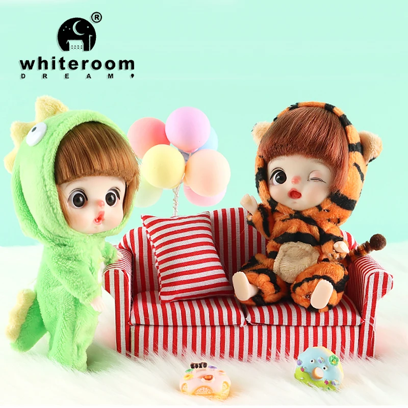Ob11 Bjd Doll Accessories Bed Bodysuit Obitsu 11 Clothes Dolls For Girls Boy Toys Baby Kawaii Anime Toy items Pajama Miniature 4