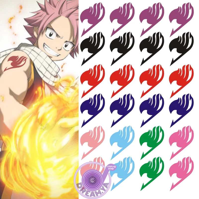 FM-Anime – Fairy Tail Natsu Dragneel Igneel's Mark Cosplay Tattoo Stickers