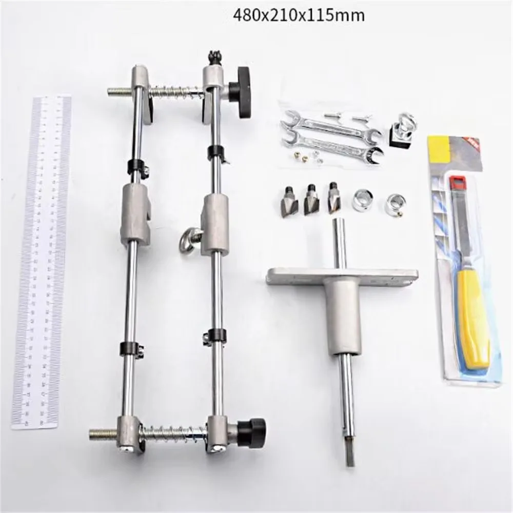 Solid Wood Door Opener Woodworking Door Lock Opening Artifact Set Lock Quick Installation (Tire Dismantling Machine)